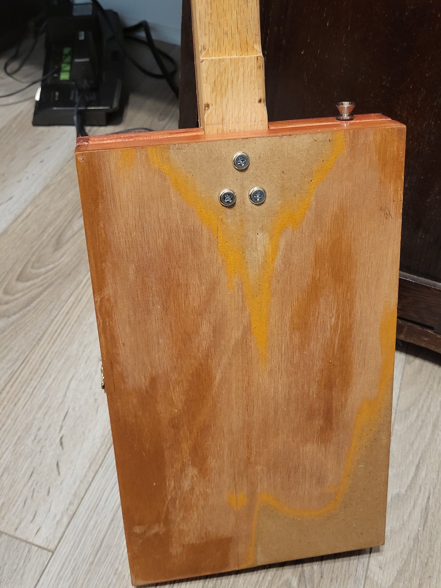 4 String Cigar Box Guitar  "Zebra"