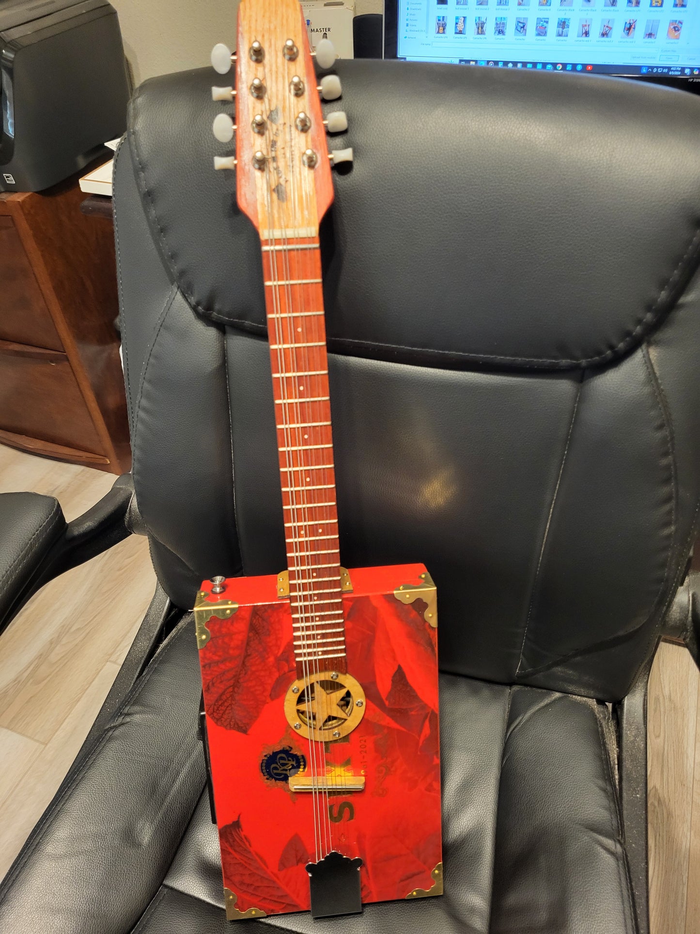 8 String Cigar Box "Mandolin A"