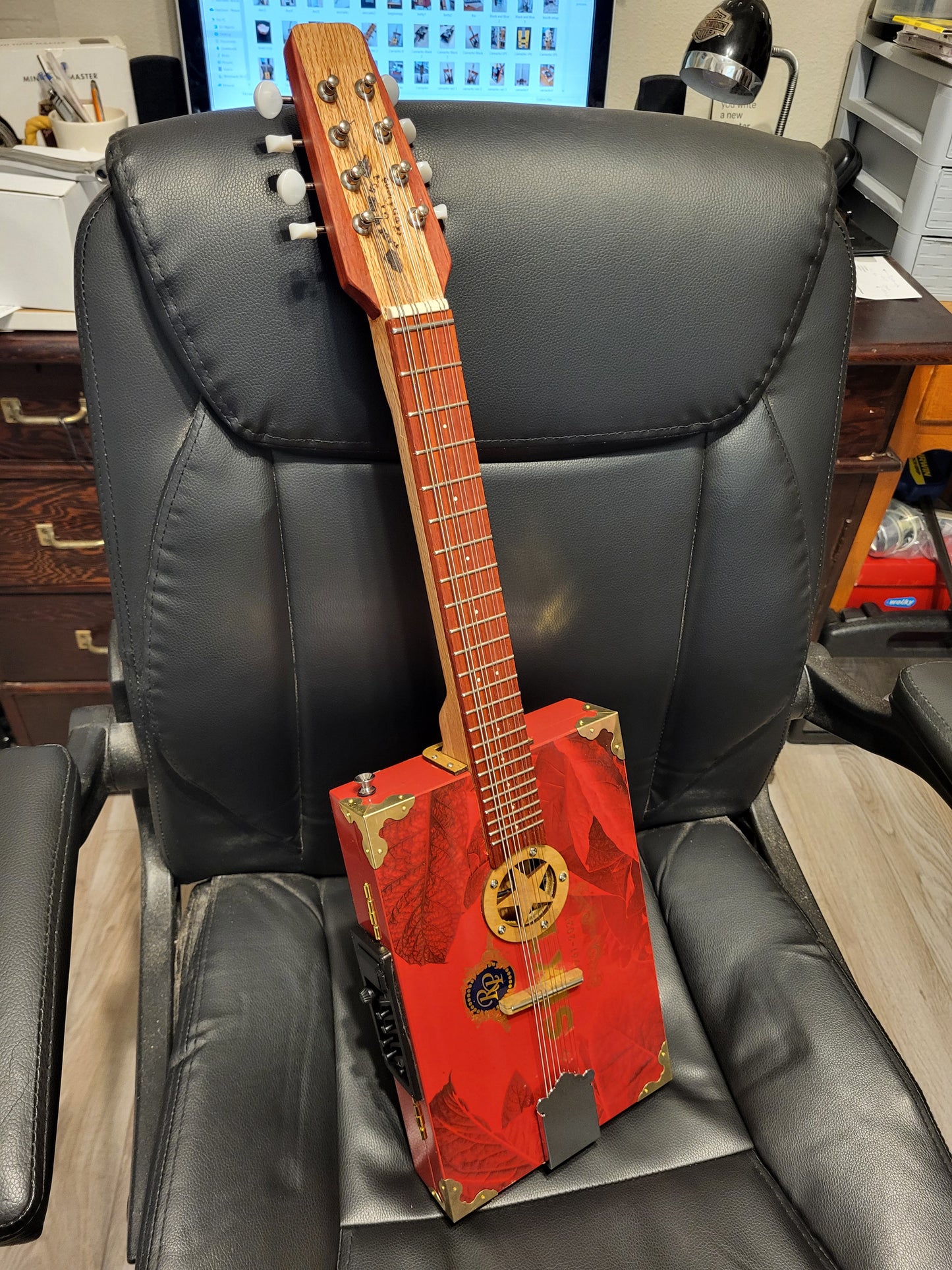 8 String Cigar Box "Mandolin A"